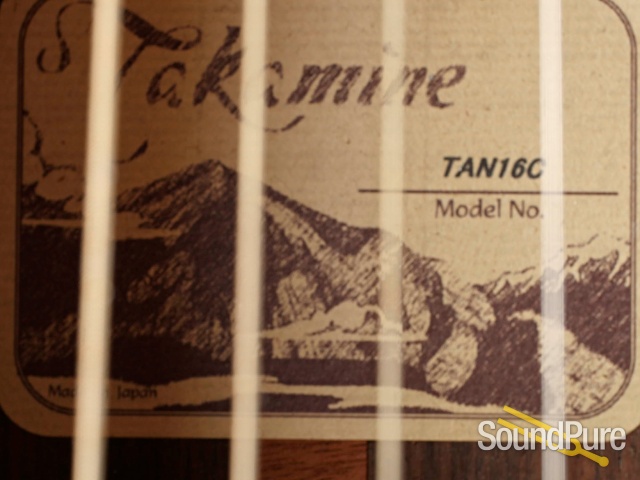 Takamine TAN16C Acoustic Guitar #0807146 - Used — image 2