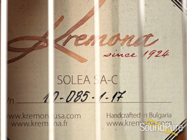 Kremona Solea Cedar/Coco Nylon Guitar #10-085-1-17 - Used — image 2