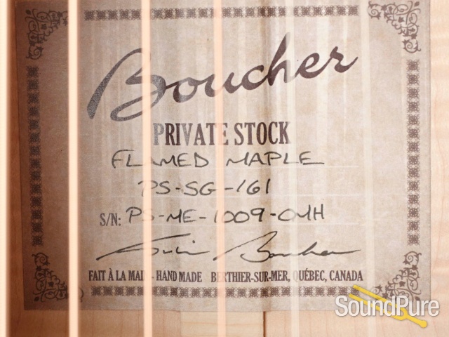 Boucher PS-SG-161 Maple Acoustic Guitar #PS-ME-1009-OMH — image 2