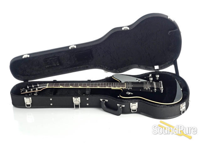 Duesenberg Falken Black Stop-Tail Electric Guitar #211825 — image 4