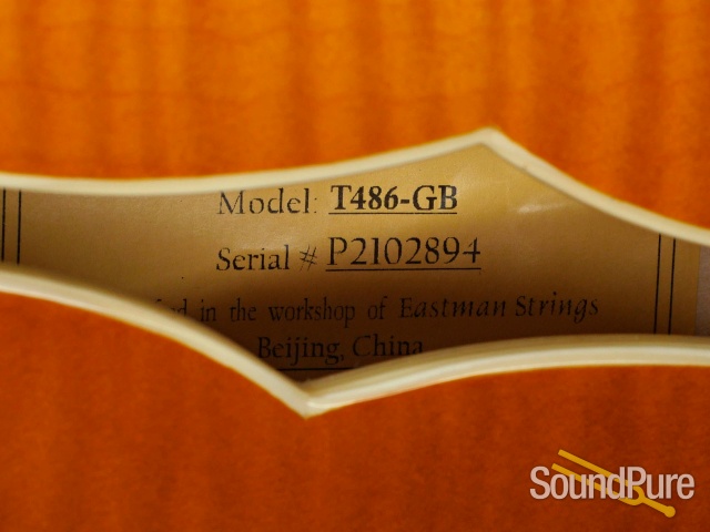 Eastman T486-GB Classic Thinline Electric #P2102894 — image 2