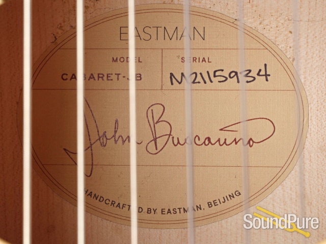 Eastman Cabaret-JB Nylon String Archtop #M2115934 — image 2