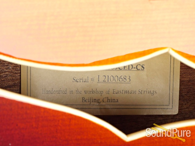 Eastman AR605CED-CS 16" Archtop Guitar #L2100683 — image 2