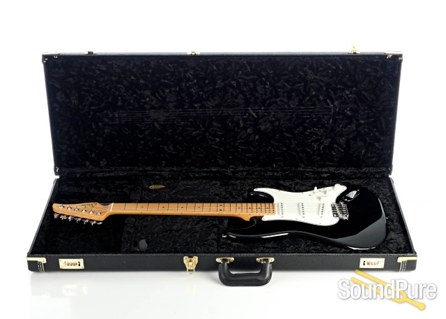 Suhr Classic S Black SSS Electric Guitar #JS8N3U - Used — image 4