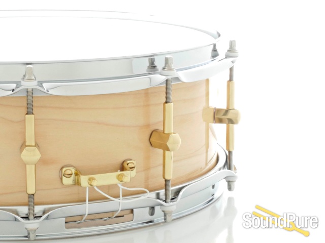 Noble & Cooley 5x14 SS Classic Tulip Snare Drum-Gloss — image 4