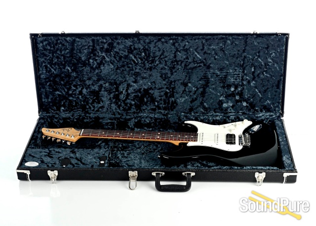 Suhr Classic S Black HSS Electric Guitar #68885 — image 4