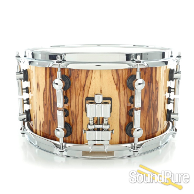 Sonor 7x13 SQ2 Heavy Birch Snare Drum African Marble Gloss — image 2