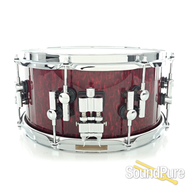 Sonor 6.5x13 SQ2 Vintage Birch Snare Drum- Cherry Birdseye — image 2