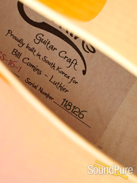 Comins GCS-16-1 Violin Burst Archtop Guitar #118126 - Used — image 2