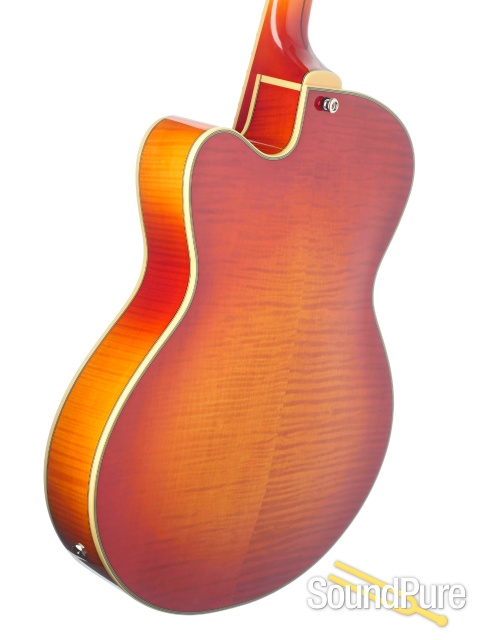 Comins GCS-16-1 Violin Burst Archtop Guitar #118126 - Used — image 3