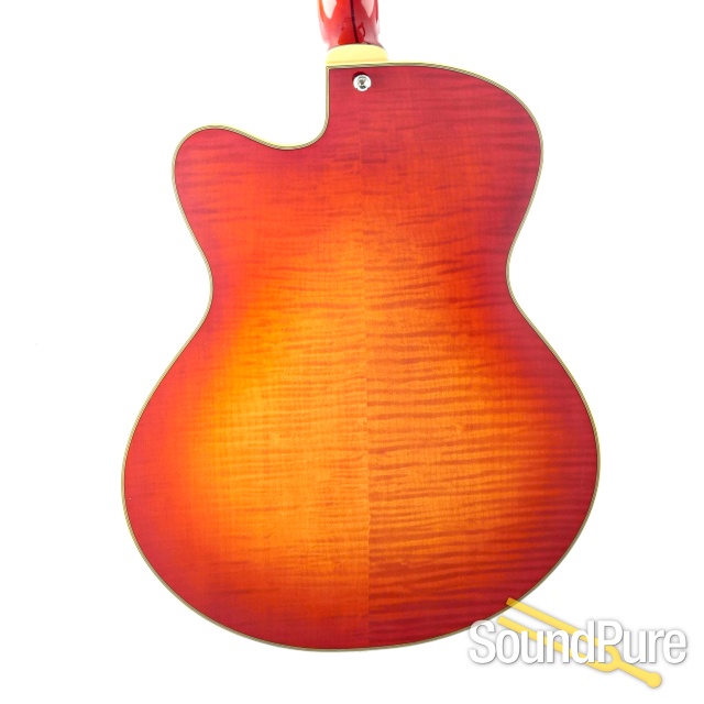Comins GCS-16-1 Violin Burst Archtop Guitar #118126 - Used — image 6