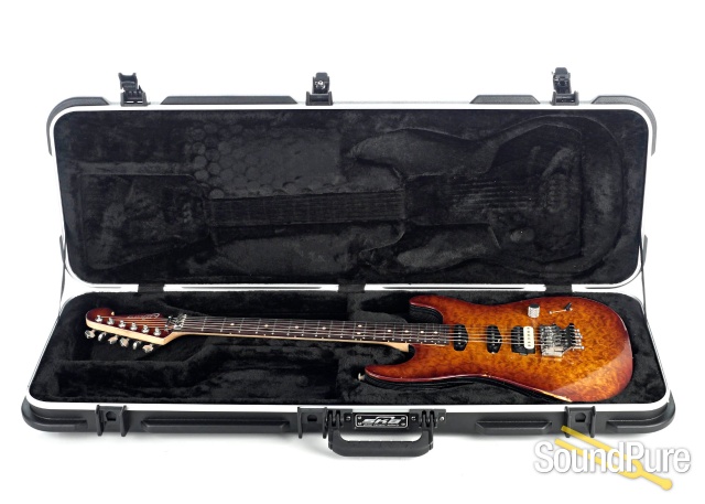 Luxxtone El Machete Geode Electric Guitar #596 — image 4