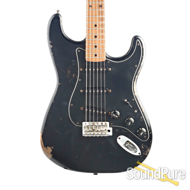 Mario Guitars S-Style Black SSS Electric #120487 - Used — image 1
