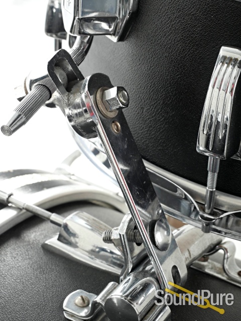 Ludwig 5pc 70s Classic Vintage Black Panther Drum Set — image 3