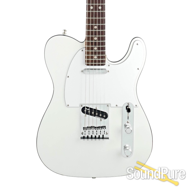 Fender AM Ultra Telecaster Pearl White #US210078314 - Used — image 1