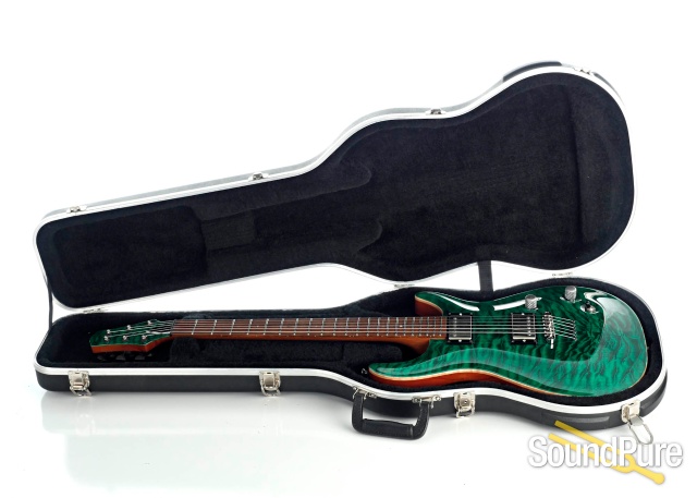 Carvin Kiesel Guitars CT6 Trans Green Electric Guitar - Used — image 4