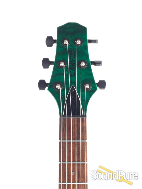 Carvin Kiesel Guitars CT6 Trans Green Electric Guitar - Used — image 7