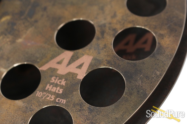 Sabian 10" AA Vault Drop Sick Hi Hat Cymbals — image 2