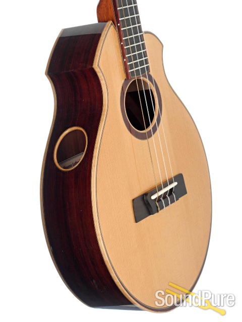 Hoffman HL Style Custom Spruce/Padauk Ukulele - Used — image 4