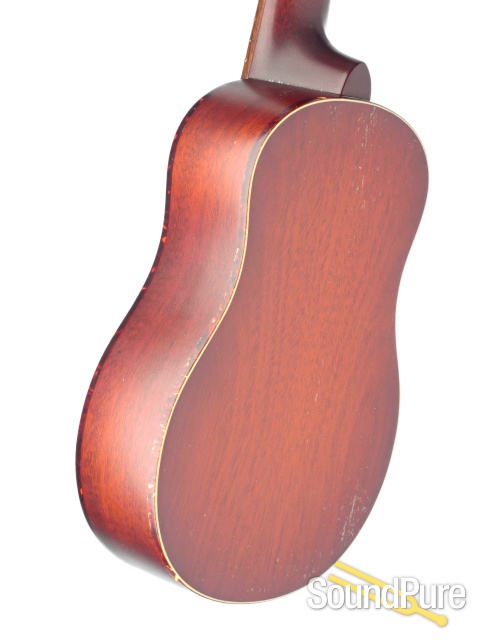 National Resophonic Mahogany Concert Ukulele #17388 - Used — image 4
