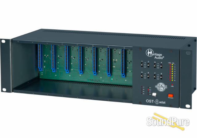 Heritage Audio OST-8 ADAT Advanced 500 Series Rack