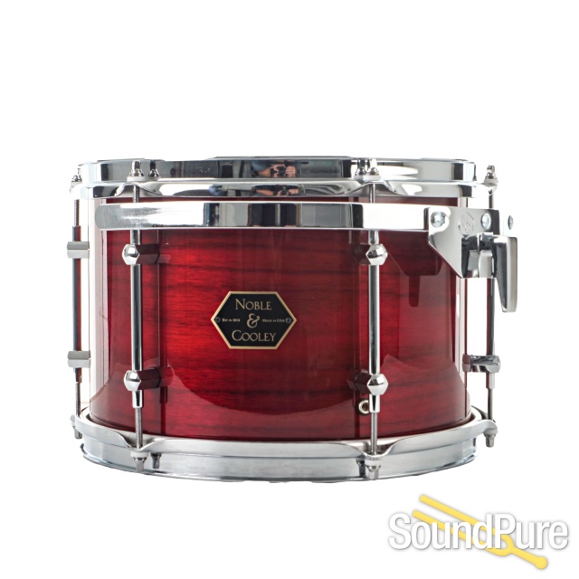Noble & Cooley 3pc Walnut Ply Drum Set-Translucent Red — image 14