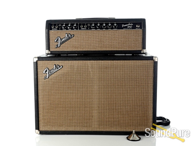 1965 Fender Tremolux Head and 2x10 Cab #A 04311 - Used — image 1