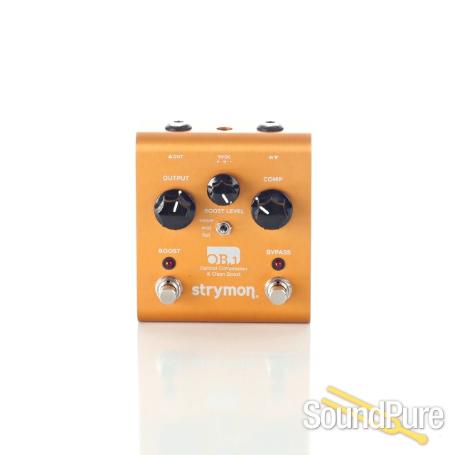 Strymon OB.1 Optical Compressor & Clean Boost Pedal - Used — image 1