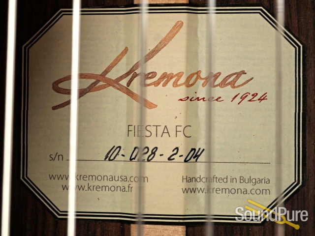 Kremona Fiesta FC Cedar/Indian Rosewood Nylon #10-028-2-04 — image 2