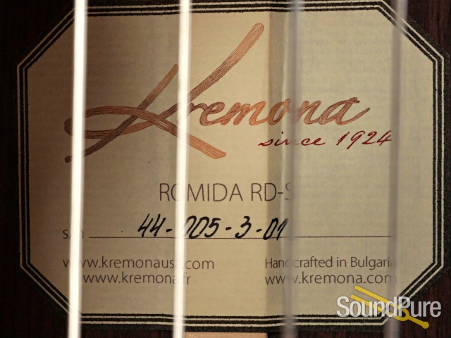 Kremona Romida Spruce/Rosewood Nylon Guitar #44-005-3-01 — image 2