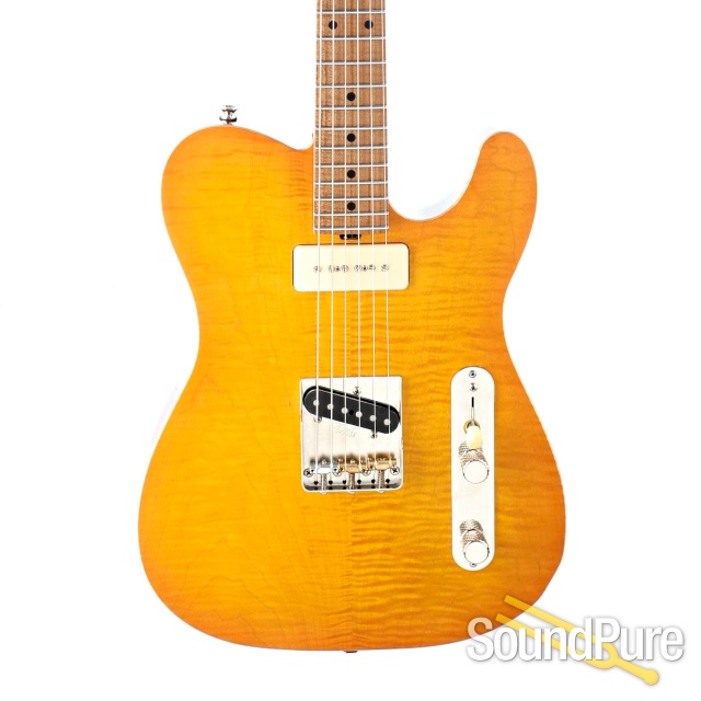 Tuttle Hollow T Faded Ice Tea Electric Guitar #688 - Used — image 1