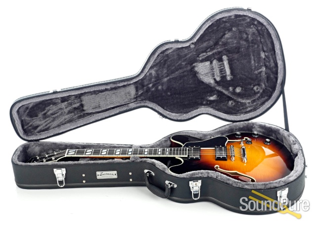 Eastman T486-SB Semi-Hollow Electric Guitar #15951031 - Used — image 5