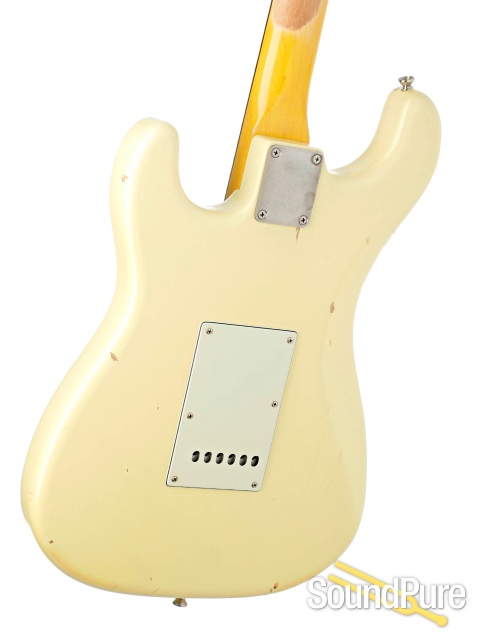 Nash S-63 Vintage White Electric Guitar #NG4202 - Used — image 3