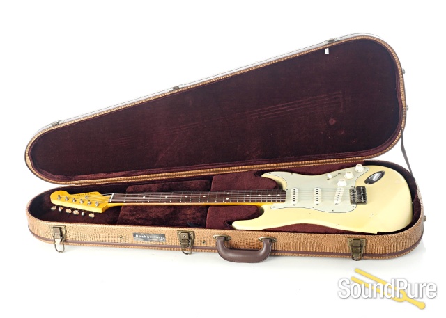 Nash S-63 Vintage White Electric Guitar #NG4202 - Used — image 4