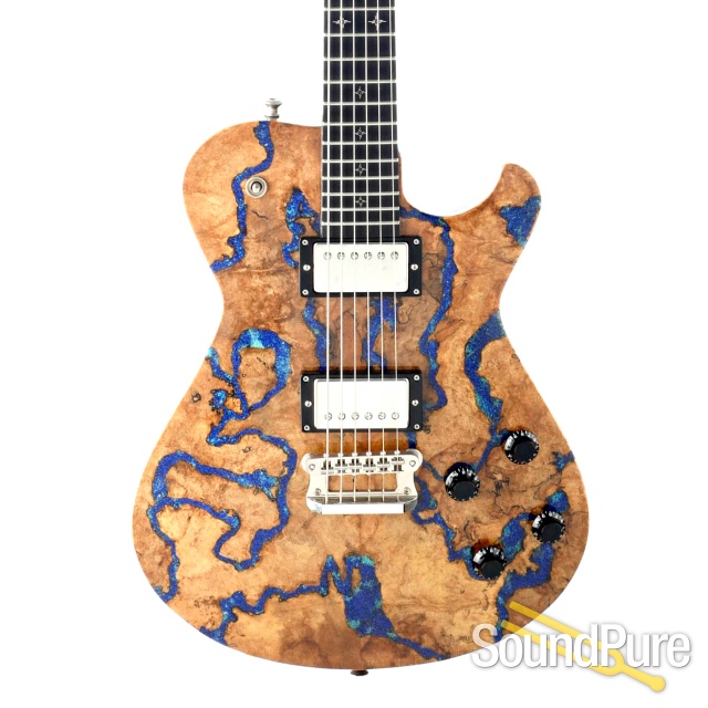 Knaggs Kenai Tier II Spalted Maple w/ Lapis #1053 - Used — image 1