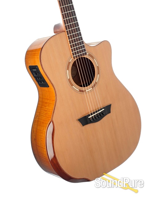 Washburn WCG66SCE-0 Acoustic Guitar #CC201004550 - Used — image 3