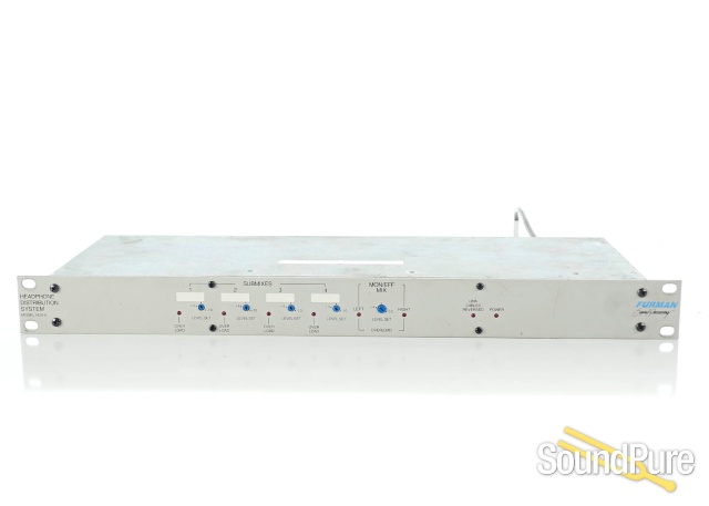 Furman HDS6 Headphone Mix Hub w/ HS-6 Mixers (3) - Used — image 4