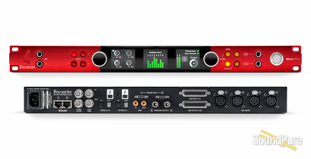 本物の Focusrite Red 4Pre Multichannel Audio Interface | Soundpure.com DTM・DAW