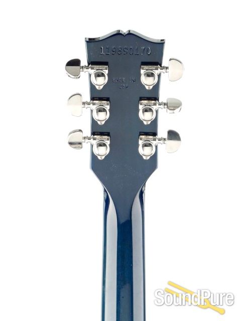 Gibson ES-335 Figured Blue Burst Guitar #119890170 - Used — image 6