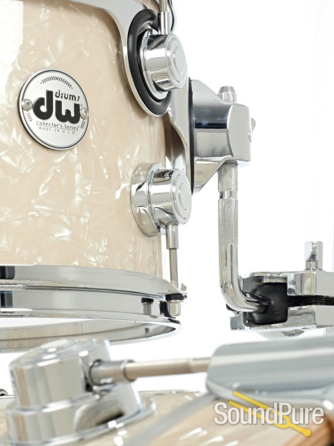 DW 3pc Collectors Maple Mahogany Drum Set-Vin. Marine Pearl — image 4