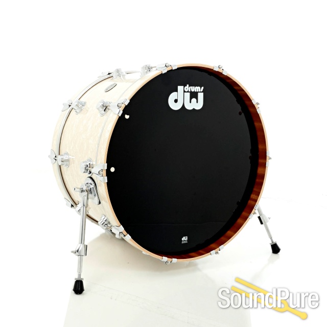 DW 3pc Collectors Maple Mahogany Drum Set-Vin. Marine Pearl — image 6