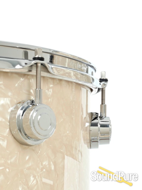 DW 3pc Collectors Maple Mahogany Drum Set-Vin. Marine Pearl — image 7