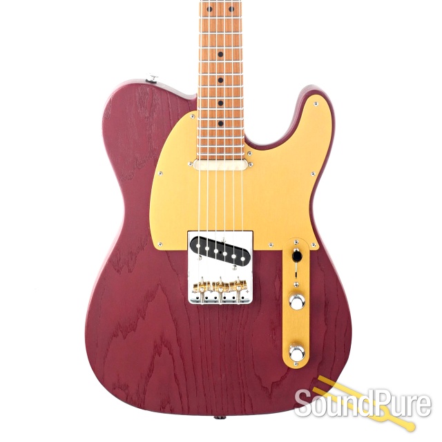 Suhr Andy Wood Signature Modern T Iron Red #JS1L3Q - Used — image 1