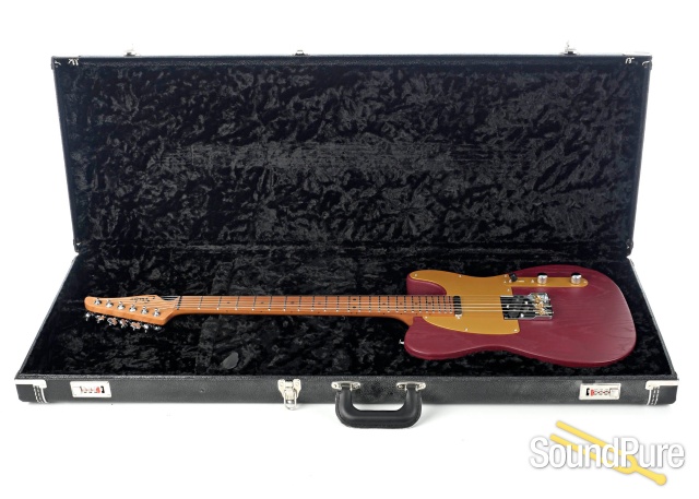 Suhr Andy Wood Signature Modern T Iron Red #JS1L3Q - Used — image 4