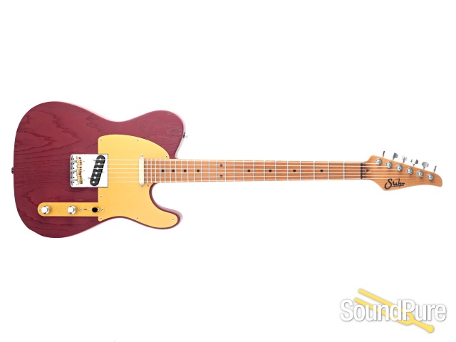 Suhr Andy Wood Signature Modern T Iron Red #JS1L3Q - Used — image 8