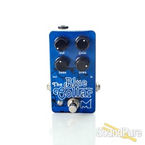 Menatone The Blue Collar Overdrive Effects Pedal - Used Menatone The Blue Collar Overdrive Effects Pedal - Used