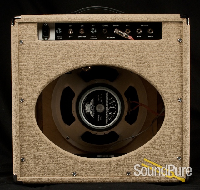 Fargen Blackbird VS2 20 watt Combo Amp - WGS Reap 30 speaker — image 5