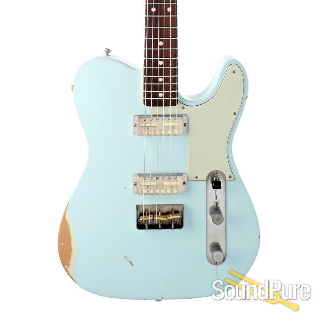 Nash GF-2 Sonic Blue Electric Guitar #SND-178 - Used — image 1