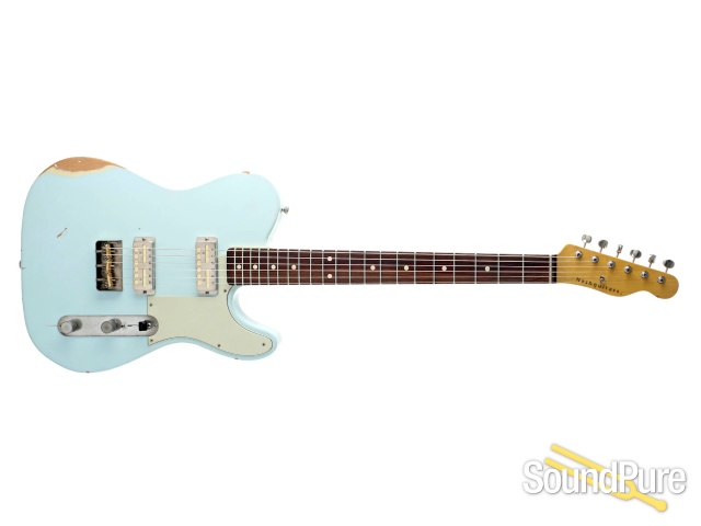Nash GF-2 Sonic Blue Electric Guitar #SND-178 - Used — image 8