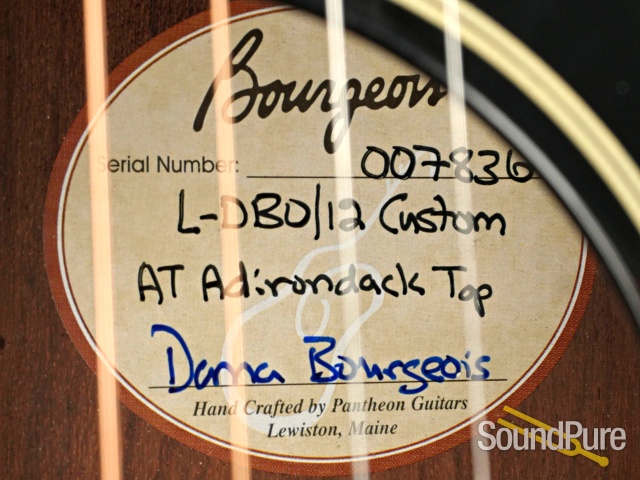 Bourgeois L-DBO/12-Custom Acoustic Guitar #007836 - Used — image 2